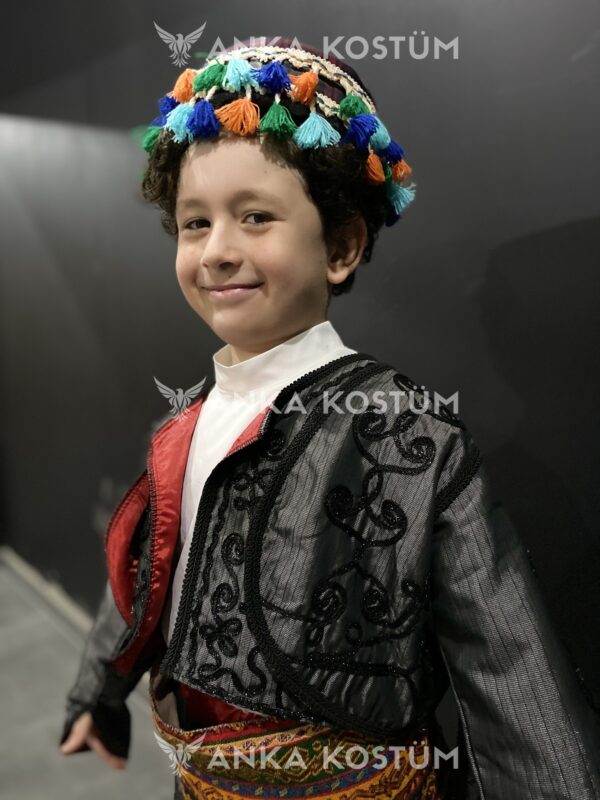 Zeybek Kostümü Erkek Çocuk - Görsel 6